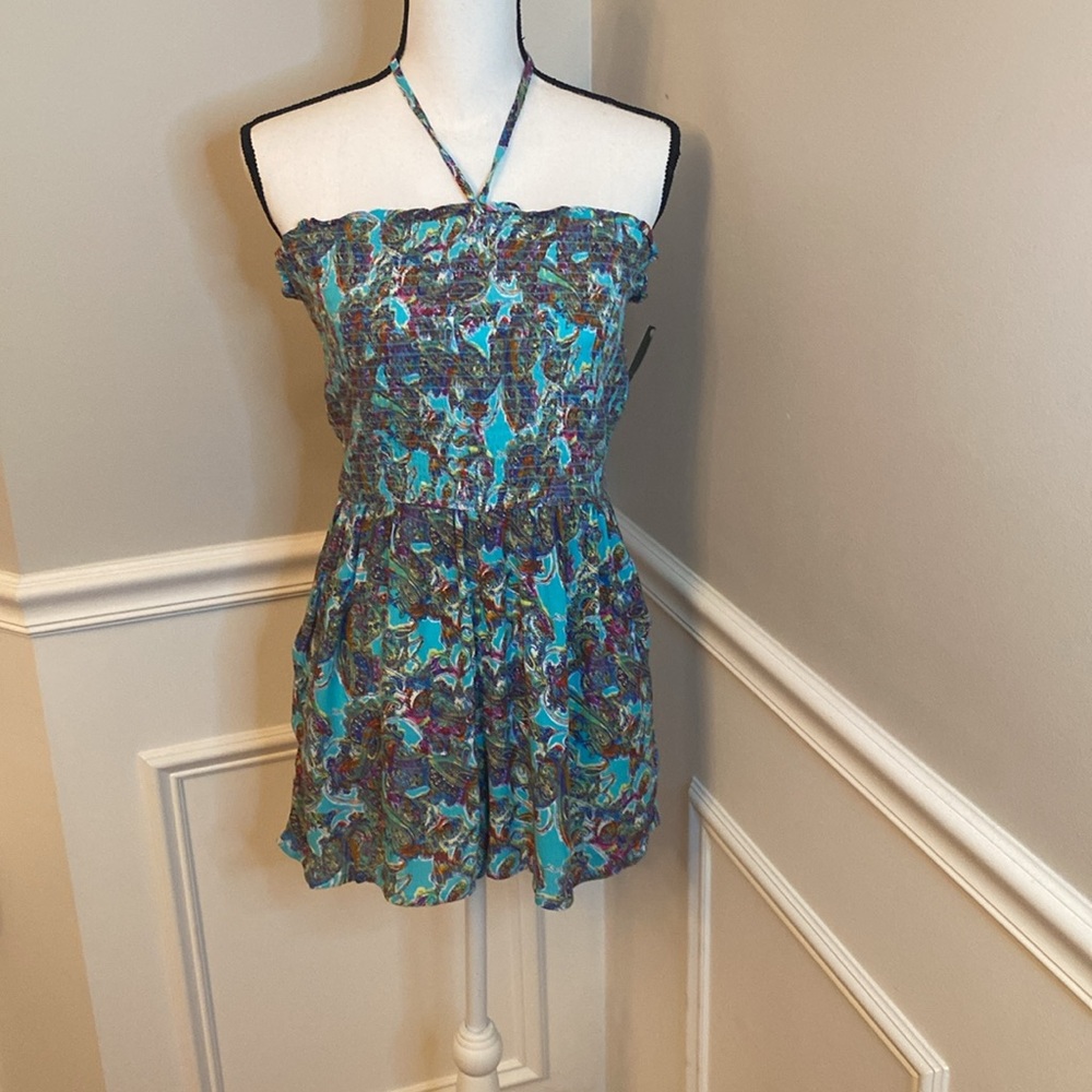 Wild Fable Multi Color Romper size Medium